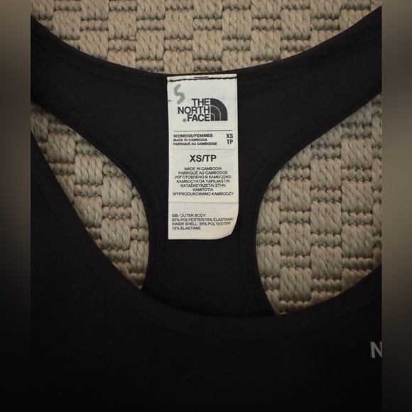 NWT The North Face Training Bounce B Gone High Support Sports Bra In Black - Picture 6 of 8